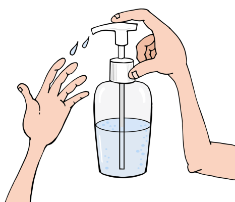 Les médecins mettent en garde : l'utilisation excessive de désinfectants pour les mains peut entraîner la cécité